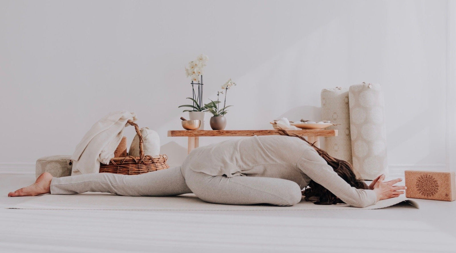 Yin Yoga Sleeping Swan Pose