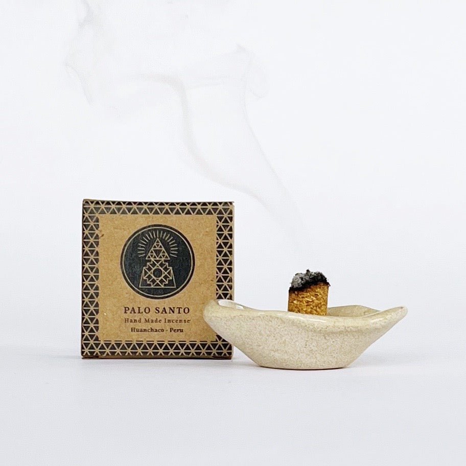 Hand Pressed Palo Santo + Mini Burning Bowl