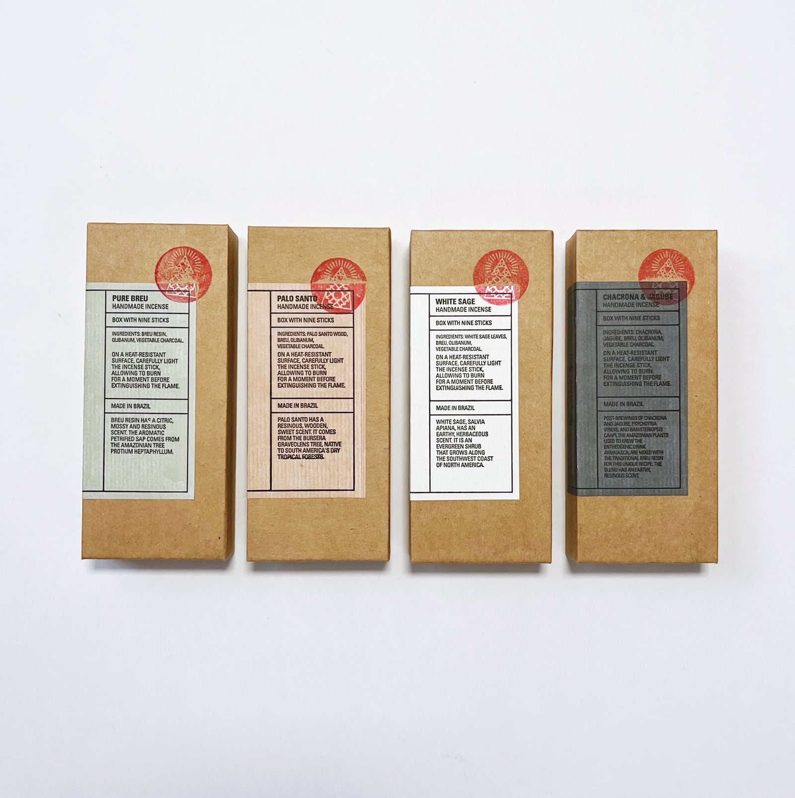 Artisanal Breu Resin Incense Sticks