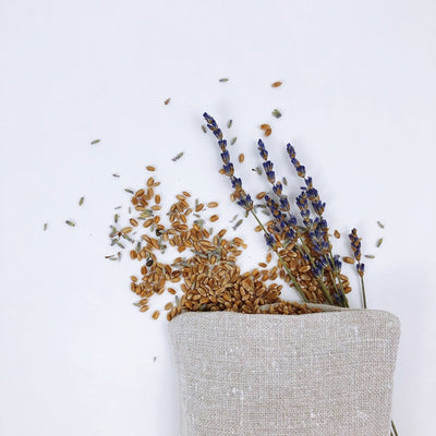 Linen Eye Pillow with Lavender