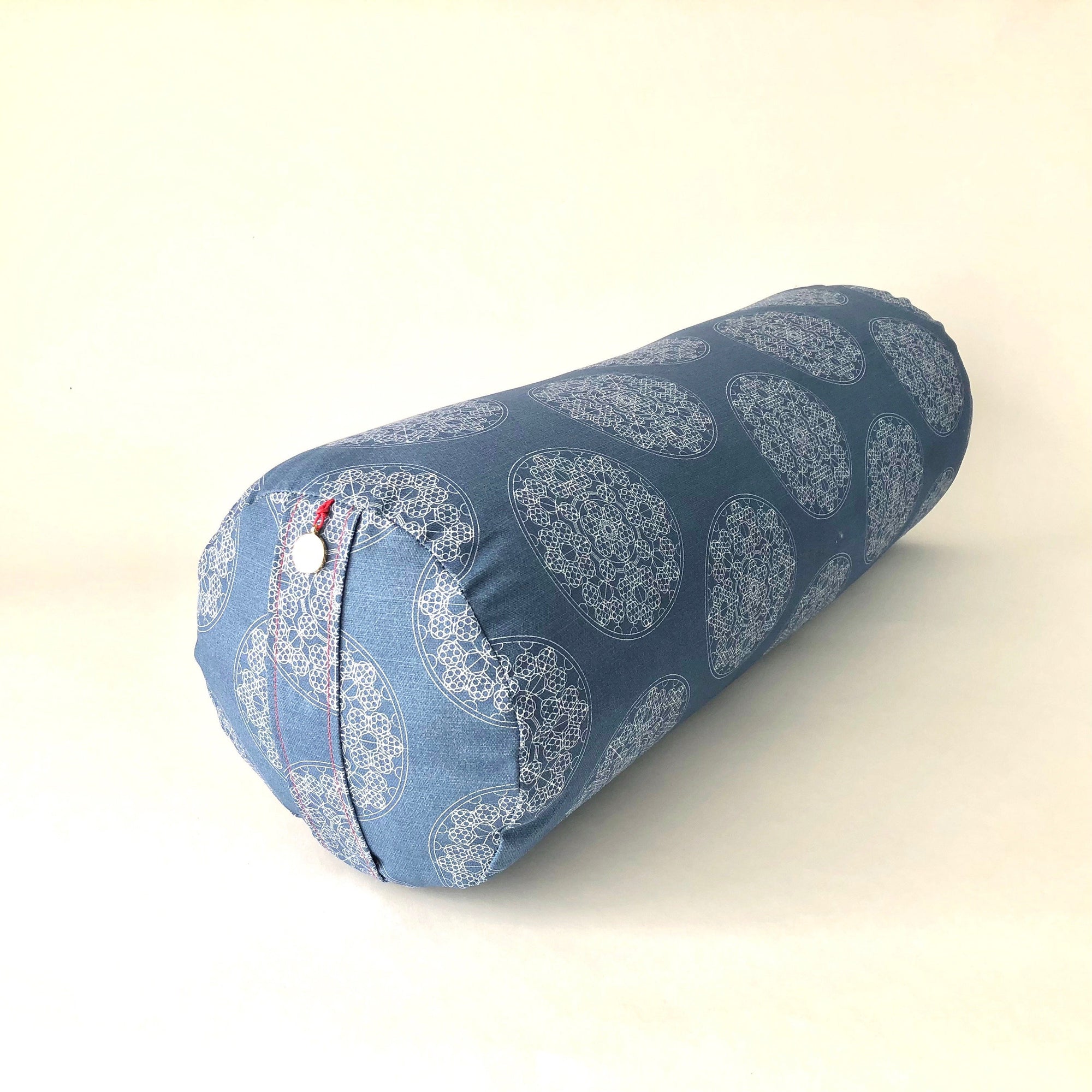 Solid Color Oval Yoga Bolster Pillow by Inner Space Supplies